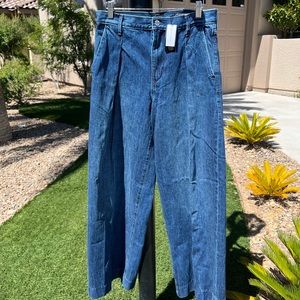 Banana Republic High-Rise Relaxed Wide Leg Jeans